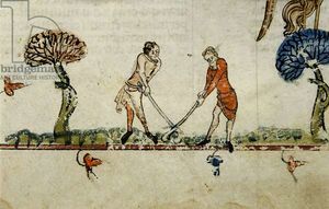 Ball Game, Smithfiled Dwecretals, 1300s.jpg